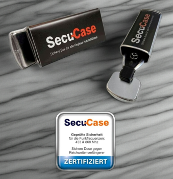 SecuCase - Schlüsselsafe für unterwegs und zu Hause