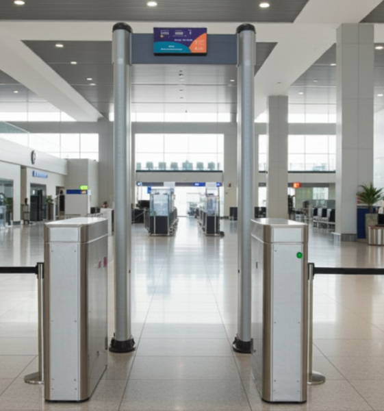 feststehender Portaldetektor