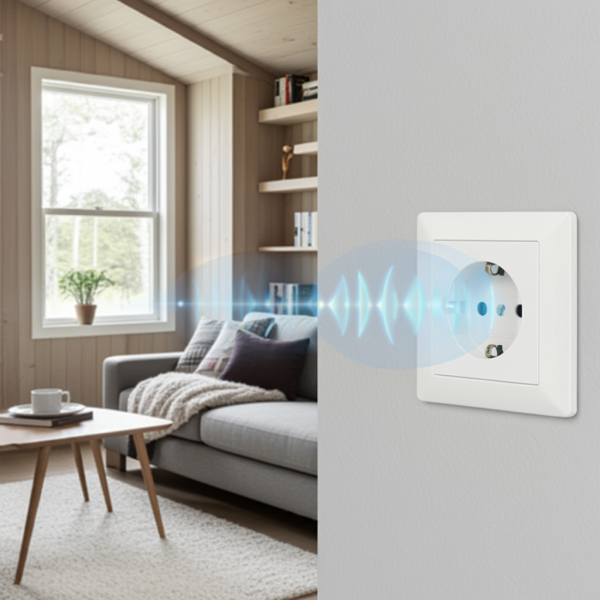GSM Steckdose im Wohnzimmer