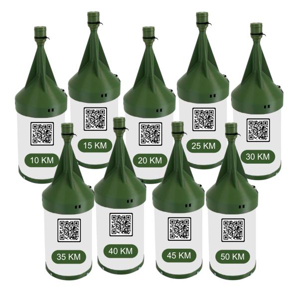 Glasfaserkabel für Drohnen